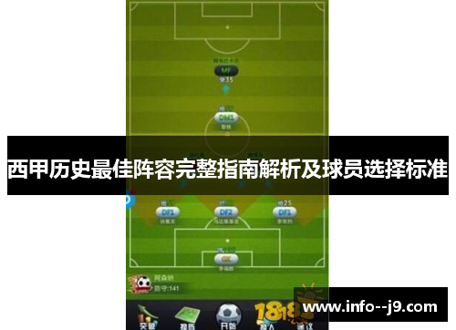 西甲历史最佳阵容完整指南解析及球员选择标准