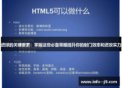 进球的关键要素：掌握这些必备策略提升你的射门效率和进攻实力